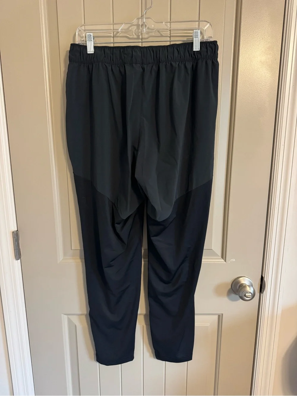 (NWOT) Nike Black Performance Track Pants with Reflective Swoosh